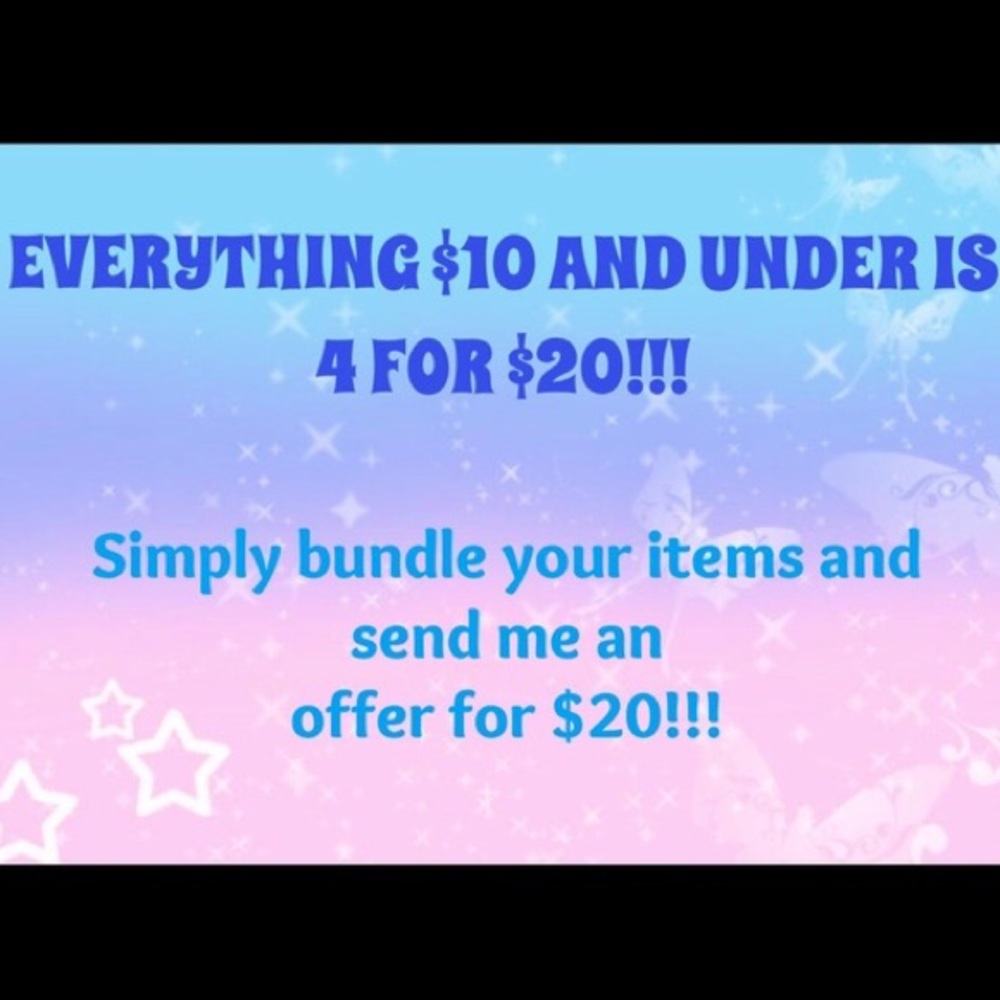 Check out my closet and bundle to save!